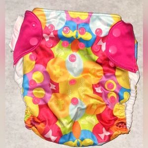 Sunflower baby reusable diaper One Size includes 2 inserts